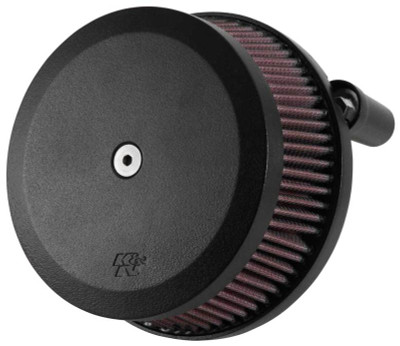 K&N Street Metal Intake System Hammer Black for Harley Davidson