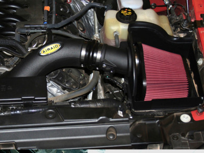 Airaid 11-13 Ford F-150 5.0L CAD Intake System w/ Tube (Oiled / Red Media)