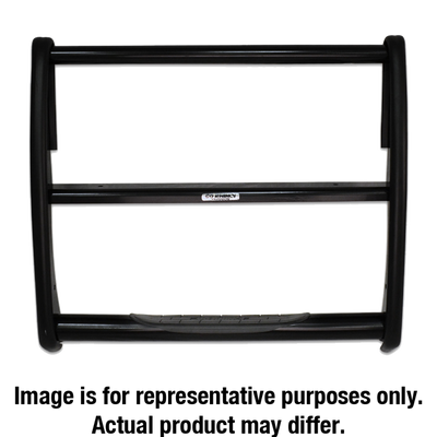 Go Rhino 07-13 Chevrolet Avalanche 3000 Series StepGuard - Black (Center Grille Guard Only)