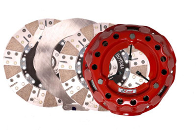 McLeod SFT LS Engine - 6 Bolt Crank - 1-1/8in x 26 Spline - Aluminum 164T Flywheel Twin Clutch Kit