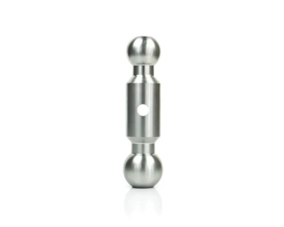 Weigh Safe 180 Hitch 1-7/8in x 2in Combo Ball (7.5K/10K GTWR) - Stainless Steel