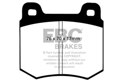 EBC 2019-2024 Ram 1500 & Ram TRX (DT) Ultimax Front Brake Pads