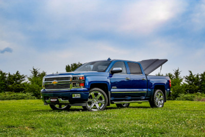 UnderCover 2019-2026 Silverado / Sierra 1500 (w/ MultiPro TG) 6.5ft Elite Bed Cover - Black Textured - UC1218