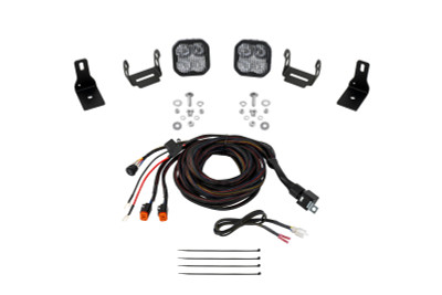 Diode Dynamics 2022+ Ford Maverick SS3 Sport Stage Series Ditch Light Kit Pro White Combo