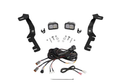 Diode Dynamics Stage Series Ditch Light Kit for 2019-Present Ram C2 Sport - White Combo