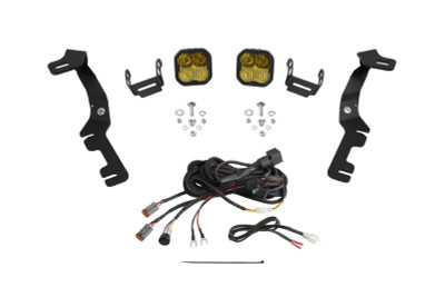 Diode Dynamics Stage Series Ditch Light Kit for 2019-Present Ram SS3 - Sport Yellow Combo