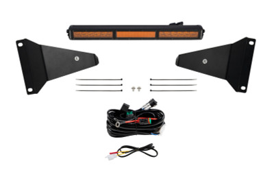 Diode Dynamics Stealth Bumper Light Bar Kit for 2019-Present Ram - Amber Combo