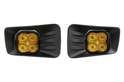 Diode Dynamics SS3 Type CH LED Fog Light Kit Pro - Yellow SAE Fog