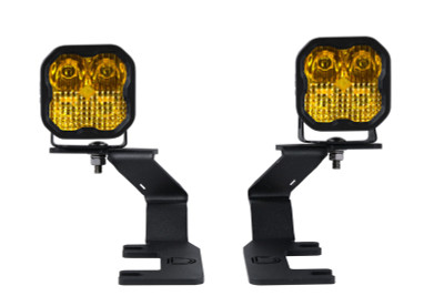 Diode Dynamics 15-21 Colorado/Canyon SS3 LED Ditch Light Kit - Yellow Pro Combo