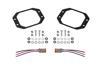 Diode Dynamics SS3 Backlit Flush Mounting Kit (Pair)