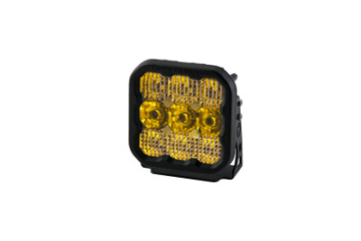 Diode Dynamics SS5 LED Pod Sport - Yellow Combo (Single)