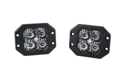 Diode Dynamics SS3 Pro WBL - White SAE Driving Flush (Pair)