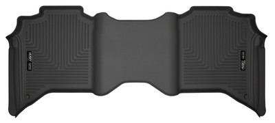 Husky Liners WeatherBeater 2nd Row Seating Floor Liner, Black for 2019-2020 Ram 2500/3500 Crew Cab - Part #14101