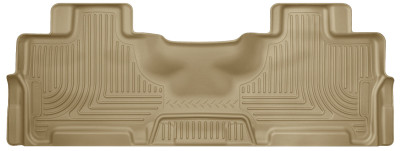 Husky Liners WeatherBeater 2nd Row Floor Liner, Tan for 2007-2017 Ford Expedition/Lincoln Navigator - Part #14363