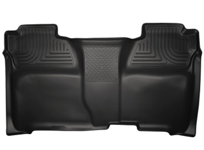 Husky Liners 14 Chevrolet Silverado 1500/GMC Sierra 1500 WeatherBeater Black 2nd Seat Floor Liners