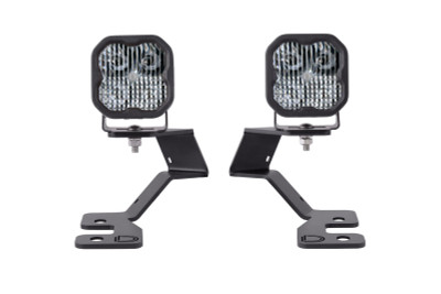 Diode Dynamics 2021-2024 Ford Bronco SS3 LED Ditch Light Kit Sport White Combo