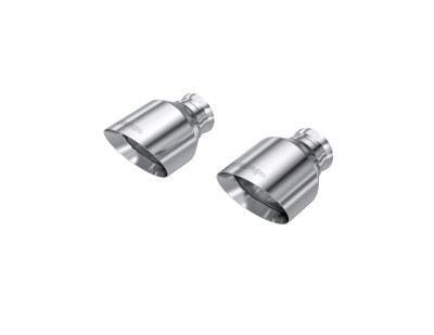 MBRP 2015-2023 Dodge Charger 5.7L/6.2L/6.4L T304 3in ID / 5in OD Out / 8in Length Angle Cut SS Tip