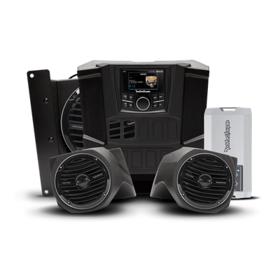 Rockford Fosgate 2015-2017 Polaris Ranger (Gen 1) 400 Watt Stereo Front Speaker w/ Subwoofer Kit