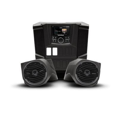 Rockford Fosgate 2015-2017 Polaris Ranger Stereo and Front Lower Speaker Kit (Gen-1) Audio Component product photo