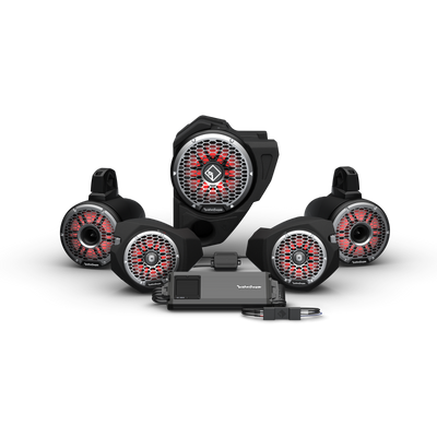 Rockford Fosgate 14+ RZR Stage-6 Audio System For Ride Command (Gen-3)