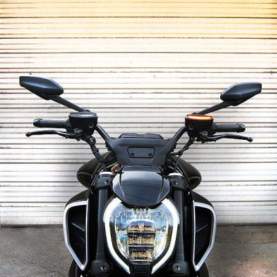 New Rage Cycles 2023-2024 Ducati Diavel V4 Front Turn Signals product photo