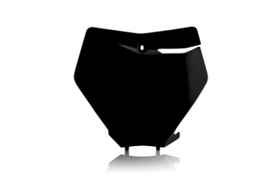 Acerbis 19-22 KTM 125-450 XC/ SX/ SX-F/ XC-F/ XC-tpi Front Number Plate - Black