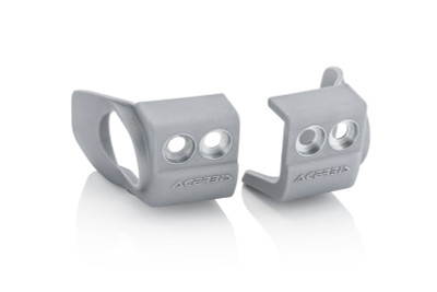 Acerbis 17+ KTM 125-450 SX/SX-F/XC-F/XC/XC-W/EXC-F/ Husq/GasGas/Sherico Fork Shoe Protectors - Slv
