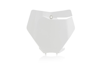 Acerbis 2019-2022 KTM XC250/300/SX125-250/SX-F/XC-F 250-450/XC250tpi/300tpi Front Number Plate White product photo