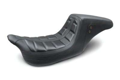Mustang Motorcycle 08-21 Harley Davidson Electra Glide,Rd Glide,Rd King, Str Glide Squareback 1PC Seat - Black