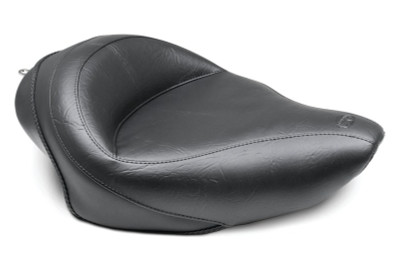 Mustang Motorcycle 04-21 Harley Davidson Sportster 3.3 GAL Wide Touring Solo Seat - Black