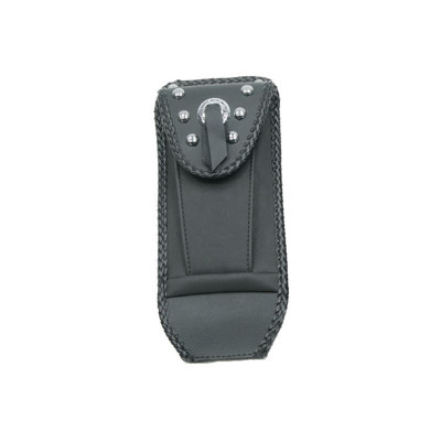 Mustang Motorcycle 65-86 Harley Davidson Early FL Touring Tank Bib w/Studs - Black