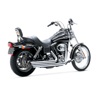 Vance & Hines 2018-2022 Harley Davidson Softail/ Bigshots Staggered PCX Full System Exhaust Chrome product photo