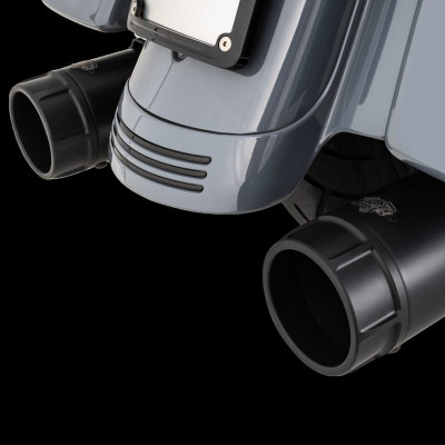 Vance & Hines Harley Davidson Touring 95-16 Torquer 450 Black Slip-On Exhaust