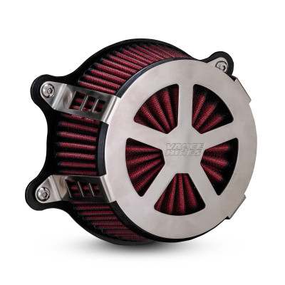 Vance & Hines Harley Davidson Sportster 91-20 Radiant V Air Intake Brshd