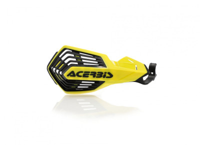 Acerbis 09-23 Yamaha/ 15-20 Kawasaki/ 16-23 Suzuki/ 21-23 Fantic K-Future Handguard - Yellow/White