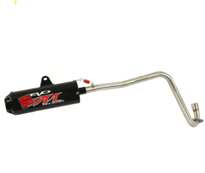 Big Gun 2008-2023 Kawasaki KFX 90 Evo M Series Black Out Full System Exhaust product photo