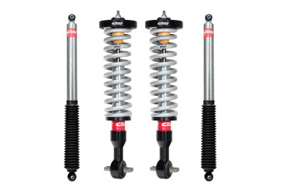 Enhance your 2015–2025 Ford F-150 SuperCrew 3.5L EcoBoost or 5.0L 4WD with the Eibach Pro-Truck Stage 2 Coilover 2.0 Kit (E86-35-035-01-22). Adjustable +0–2.0" front lift, rear sport shocks, precision handling, and off-road performance in one package.
