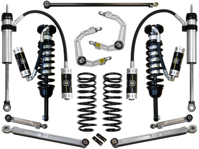 ICON 2010-2024 Toyota FJ/4Runner 0-3.5in Stage 6 Suspension System w/Billet Uca