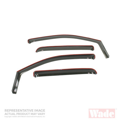 Westin Wind Deflector, Smoke | 2010-2024 Toyota 4Runner Wade In-Channel 4pc | 72-88419