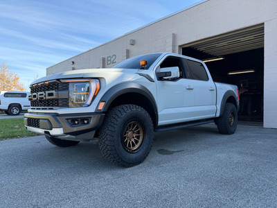 Upgrade your 2010-2024 Ford F-150 Raptor (GEN1, GEN2, GEN3) and 2011-2024 Ford F-150 (EcoBoost, 5.0L, 6.2L) with the fifteen52 Range HD 17x8.5 6x135 0mm ET Desert Bronze Wheel (GHDDB-178565-00). Experience enhanced off-road performance and rugged style. Available now at Just Bolt-Ons