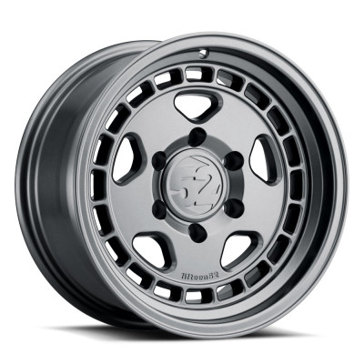 fifteen52 Turbomac HD Classic Grey Wheel 17x8.5 | 5x127 BC (5x5) | +0 Offset - fits Jeep Wrangler JL 2018-2026, Jeep Wrangler JK 2007-2018, Jeep Gladiator JT 2020-2026, Jeep Commander 2006-2010, Chevrolet C/K1500 2WD 1967-1998, and 7 more