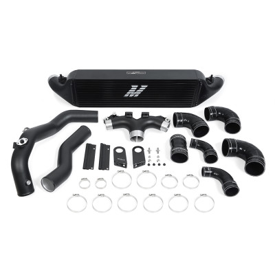 Mishimoto Intercooler, Black | Performance - 2018-2023 Kia Stinger V6-3.3L (tt) | 2019-2024 Genesis G70 3.3L (tt) | MMINT-STNGR-18BK