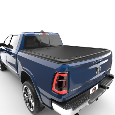 EGR RollTrac Manual Retratable Bed Cover (T-Slot System) - 2019-2026 Ram 1500 5'7" (Rebel / 2021-2024 Ram TRX | 2025-2026 Ram RHO) - RT038811ML