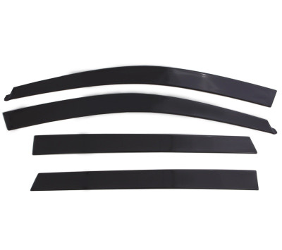 AVS 2021-2026 GM Tahoe / Yukon / Cadillac Escalade Ventvisor Low Profile Deflectors 4pc - Smoke (non ESV / XL Models) - 894092