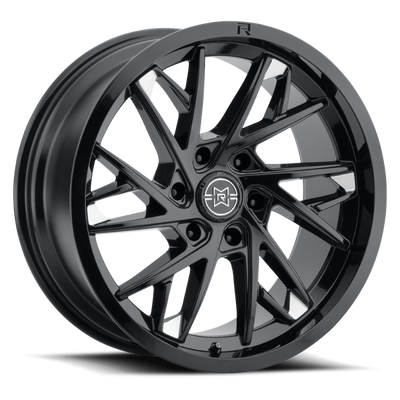 Method Raised MR801 20x10 / 8x170 BP / -18mm Offset / 125mm Bore - Gloss Black Milled Wheel