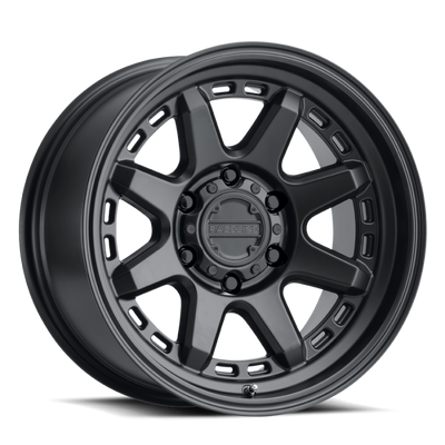 Raceline 947B Scout 16x8in / 8x170 BP / -6mm Offset / 125.2mm Bore - Satin Black Wheel