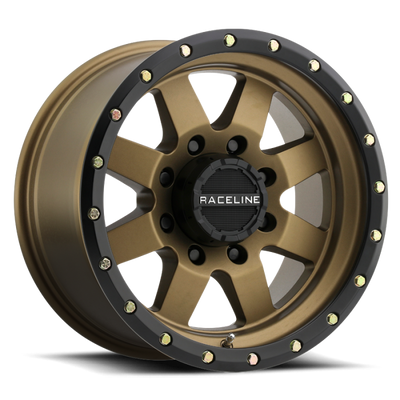 Raceline 935BZ Defender Bronze Wheel 18x9 | 8x170 BC | -12 Offset - fits Ford F-250 Super Duty 1999-2026, Ford F-350 Super Duty SRW 1999-2026, Ford Excursion 2000-2005