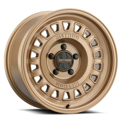 Method MR320 17x8.5 -0mm Offset 5x5 / 5x127 BP 71.50mm Method Bronze Wheel
