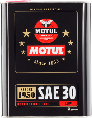 Motul Classic SAE 30 Oil - Case of 6