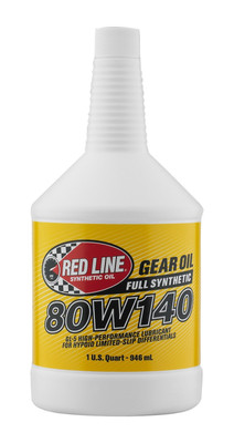 Red Line 80W140 GL-5 Gear Oil - Quart - Case of 12
